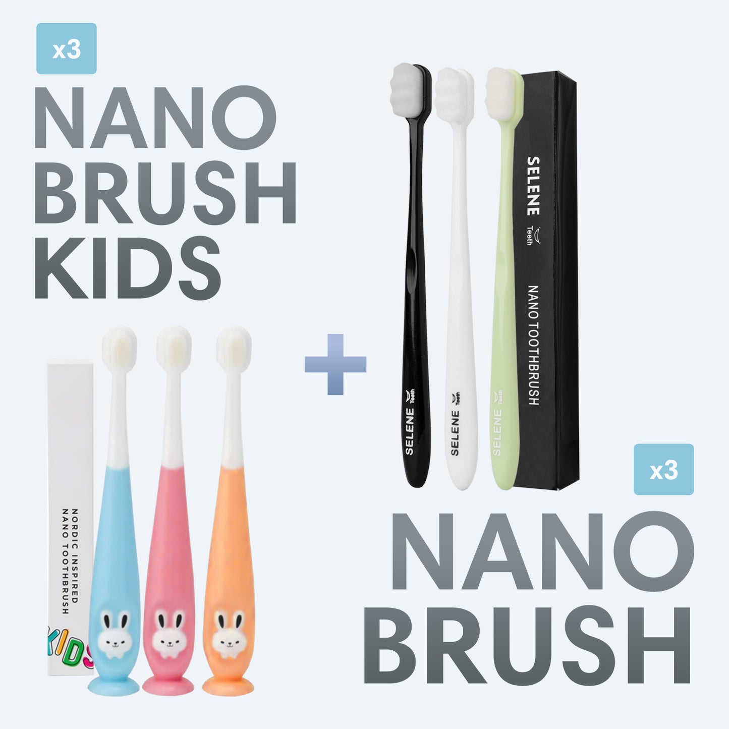 Kids & Grown ups smile kit